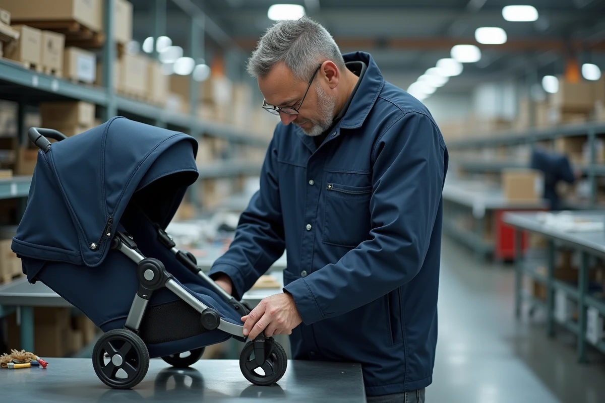 Fabrication de la poussette Yoyo : le lieu expliqué
